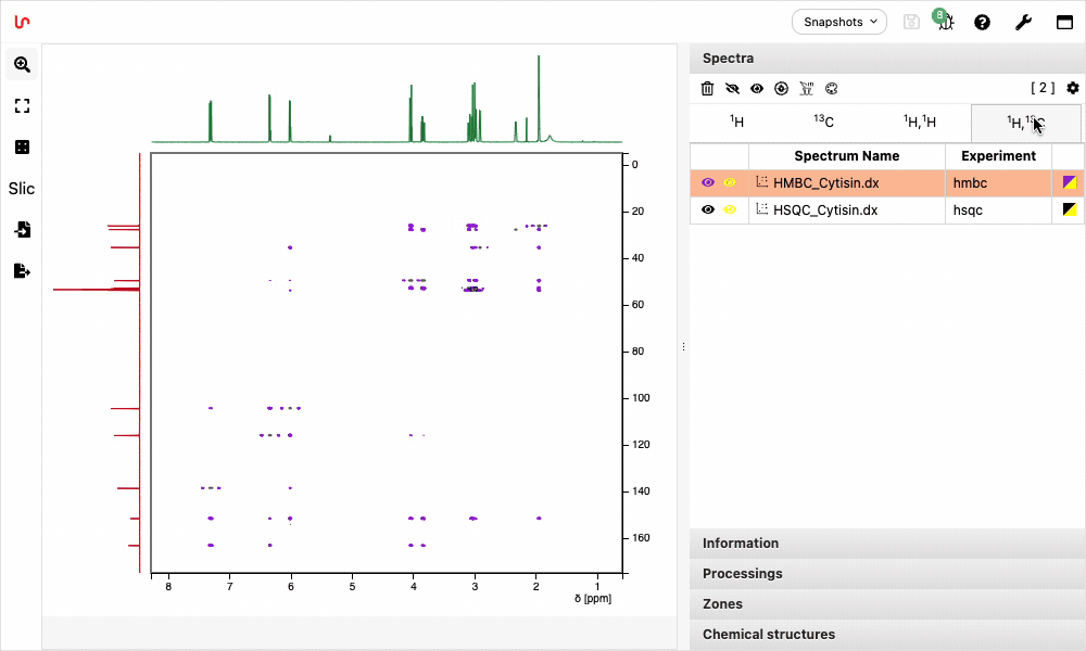 2D spectra