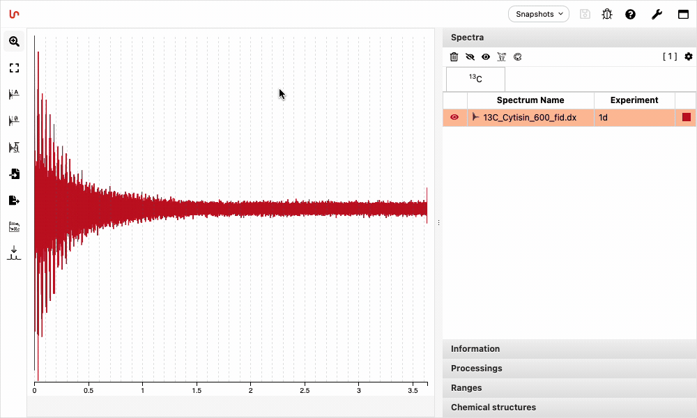 1D spectra